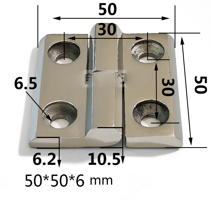 Removable Stainless Steel Butt Hinges Are Available In Three Sizes